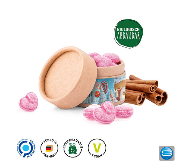 Glühwein-Bonbons in der Dose mit Ihrem Firmenzeichen