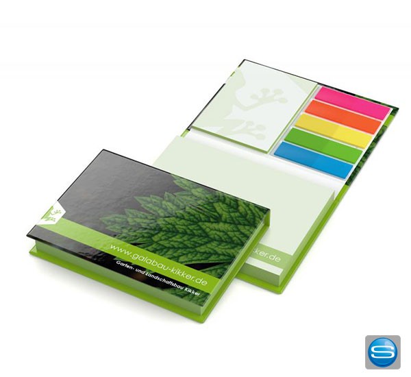 Haftnotizset Made in Germany mit Ihrem Logo bedrucken