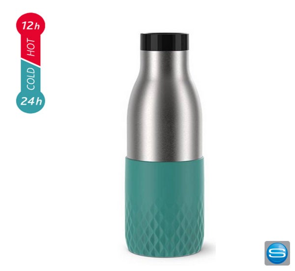 EMSA Bludrop Sleeve Trinkflasche mit Ihrem Logo gravieren - 0,5 Liter Inhalt