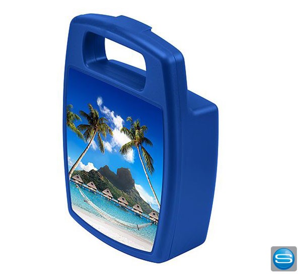 Lunchbox mit Griff als Werbemittel