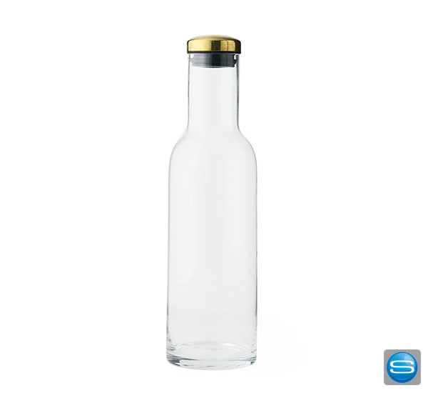 menu Wasserkaraffen mit Messingdeckel