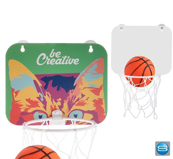 Kleinen Basektballkorb vollflächig bedrucken