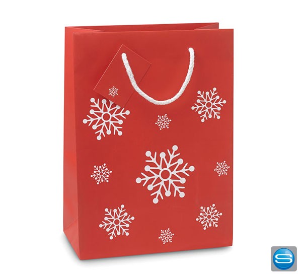 Mittelgroße Weihnachtstüte aus Papier