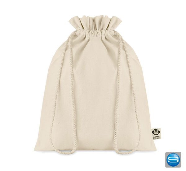 Medium Beutel aus Organic Cotton mit Ihrem Logo
