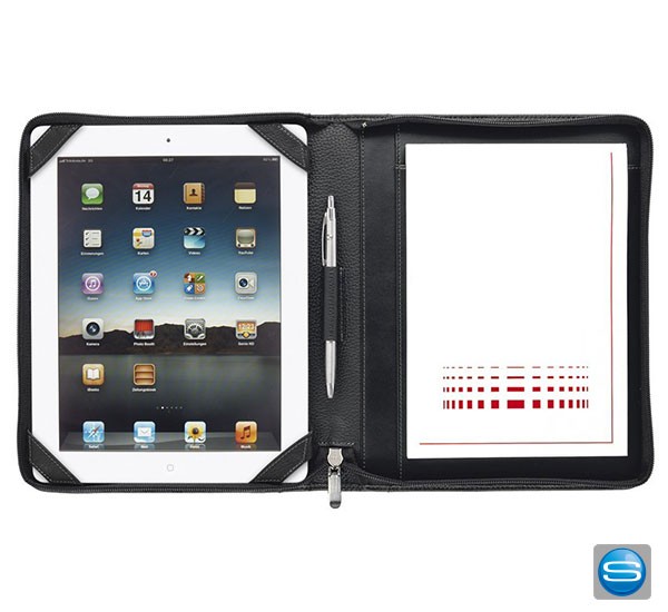 iPad Schreibmappe mit Ihrem Firmenlogo bedrucken