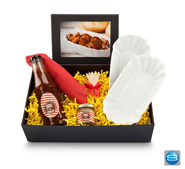 Currywurst-Set als Werbeartikel mit Logo