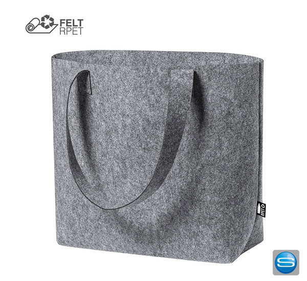 Filzshopper aus RPET mit Ihrem Logo bedrucken