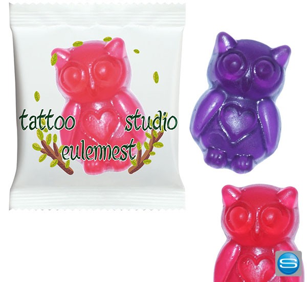 Haribo Eulen im Flowpack