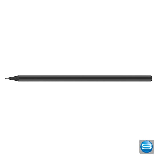 Bleistifte schwarz durchgefärbt mit Ihrem Logo bedrucken