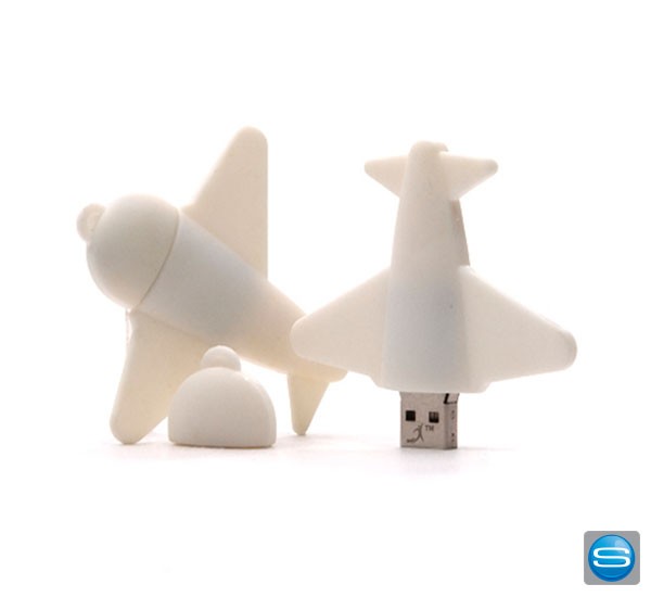 USB Stick als Flieger mit Logoaufdruck