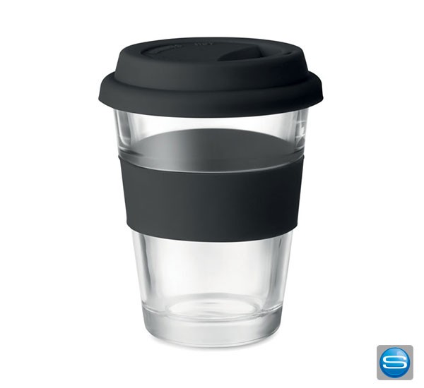 Trinkbecher aus Glas mit Logo bedrucken als praktisches Give Away
