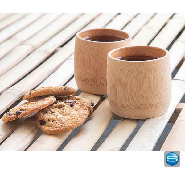 Nachhaltiger Bambusbecher als Werbeartikel