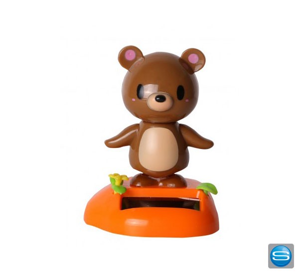 Wackeltier "Bär" mit Logo bedrucken