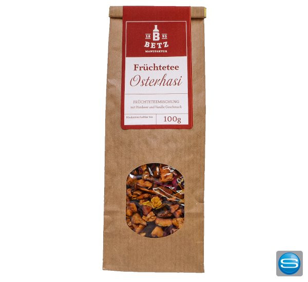 Früchtetee "Osterhasi" als Werbegeschenk