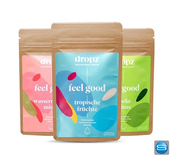 Dropz Getränkezusatz als Werbegeschenk