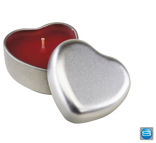 Duftkerze Vanille in Metalldose als Give Away