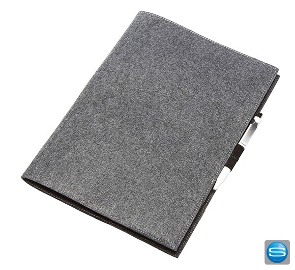 Filz Schreibmappe mit Logo bedrucken