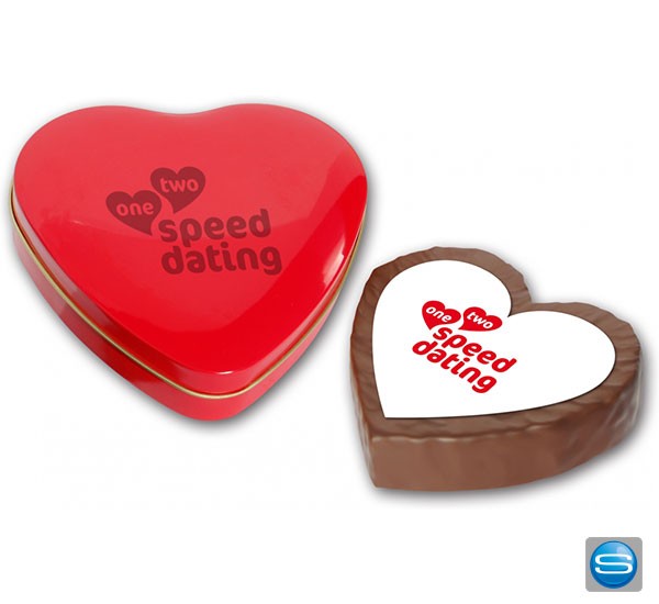 Werbekuchen in Herzform