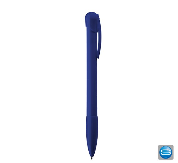 Druckkugelschreiber mit gepolsterter Softgriffzone