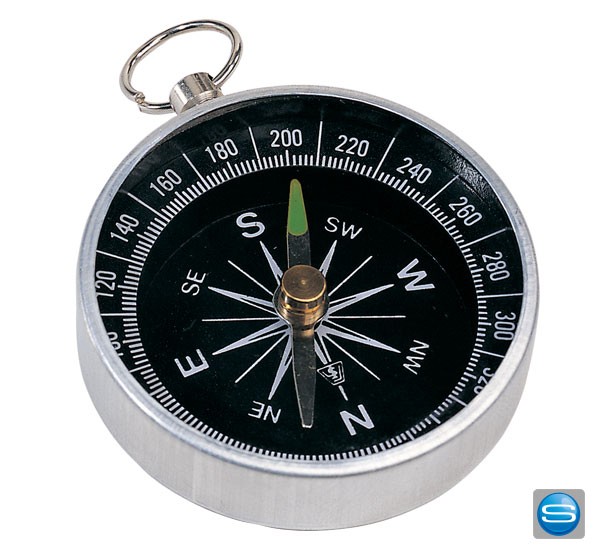 Kompass mit Schlüsselring als Werbegeschenk