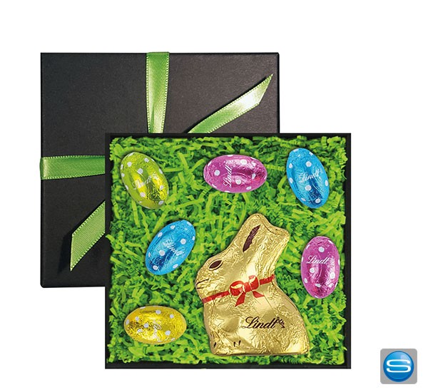 Mini Lindt Geschenkbox mit Logodruck