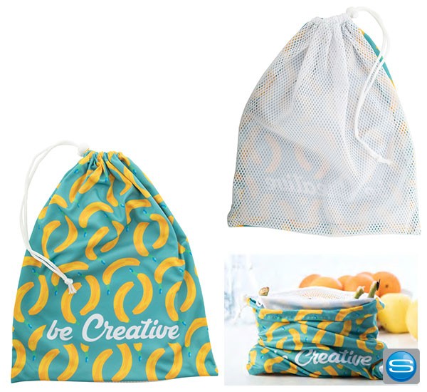 Gemüse- und Obstbeutel mit eigenem Druckmotiv