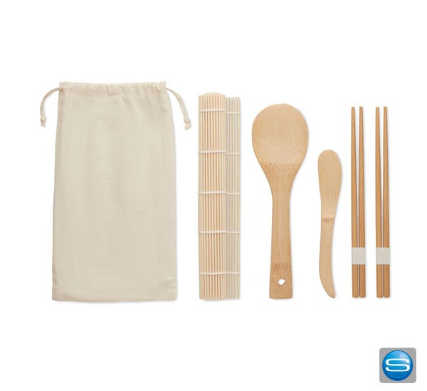 Sushi-Set als Werbeanbringung bedruckbar