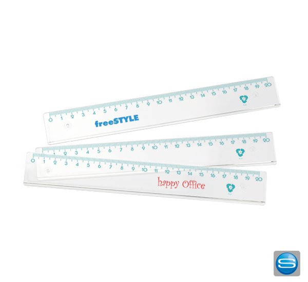 Lineal Bio mit Ihrem Logo bedrucken