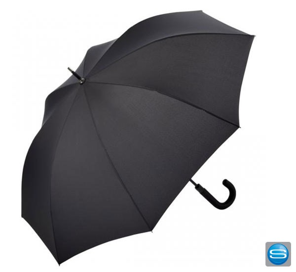 Edler Gästeschirm als Werbeträger