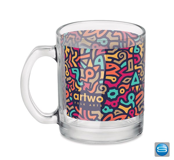 Kaffeebecher aus Glas individuell bedruckbar