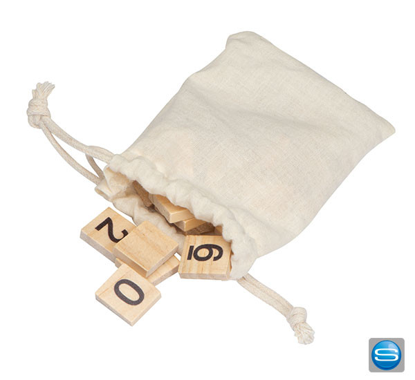 Zahlen Lernspiel mit Säckchen und Ihrem Logo