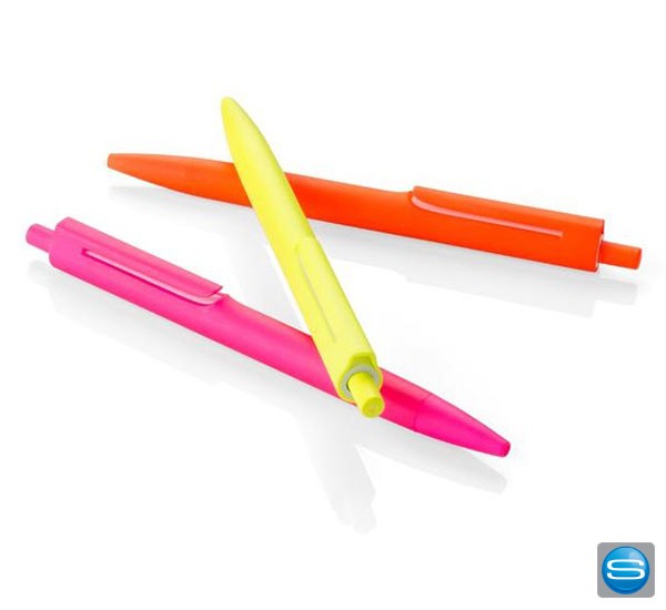 Neon Kugelschreiber als Werbestift