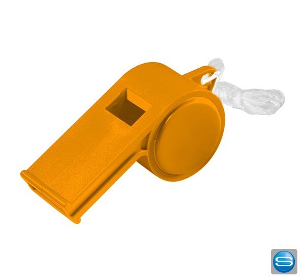 Trillerpfeife mit Kordel individuell bedruckbar