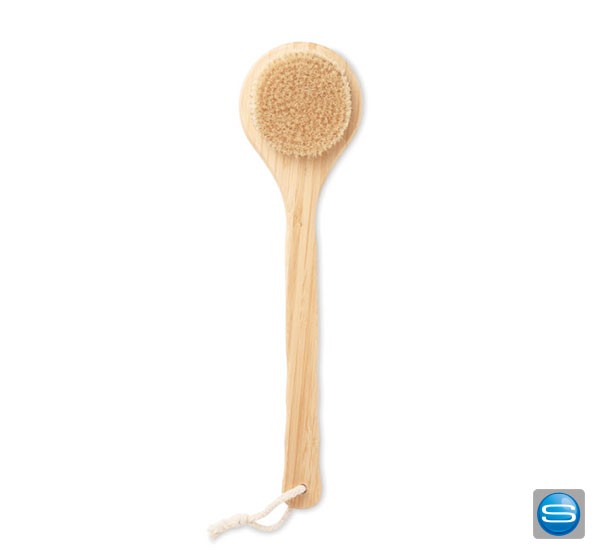 Badebürste aus Bambus mit Ihrem Logo gravieren