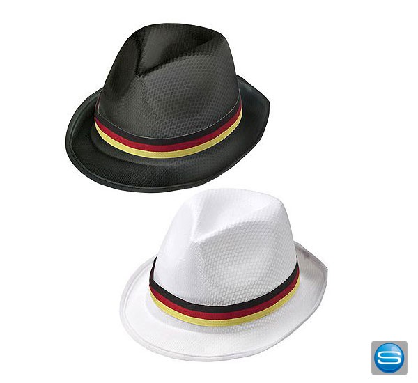 Sommerhut mit Deutschland-Band als Werbeartikel
