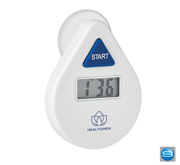 5 Minuten-Timer für die Dusche als Werbeartikel