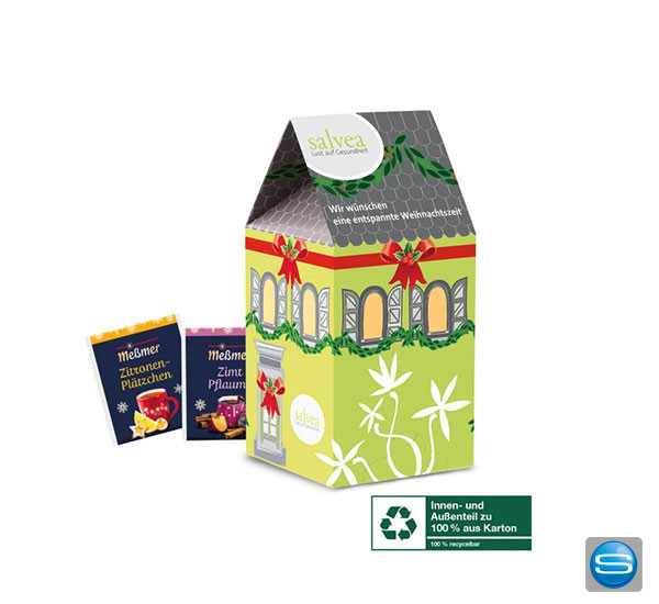 Tee Adventskalender mit Ihrem Logo bedrucken