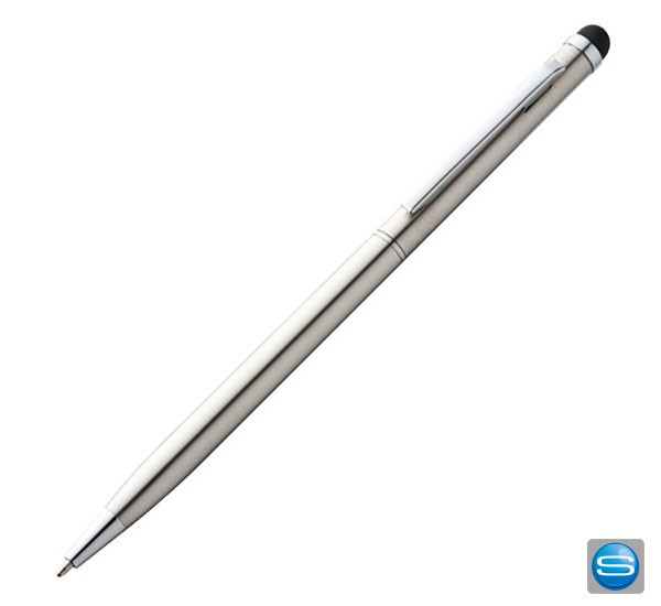 Drehkugelschreiber aus Edelstahl mit Ihrem Logo