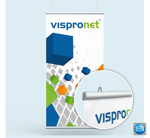 Stoffbanner mit individueller Werbebotschaft bedrucken