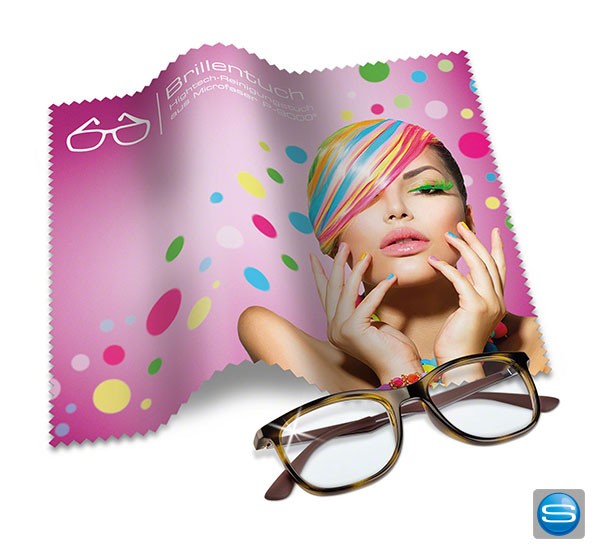 Brillenputztuch vollflächig mit Motiv bedrucken