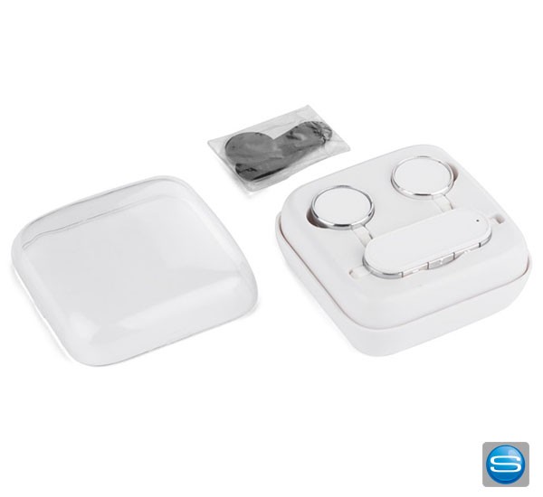 Kabellose Bluetooth Kopfhörer im Etui als Werbegeschenk