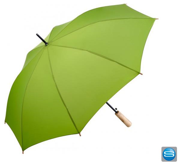 ÖkoBrella Stockschirm aus recycelten Kunststoffen