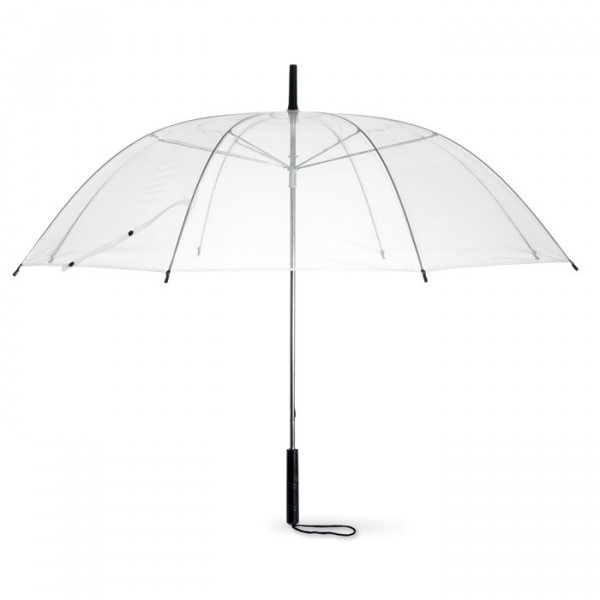 Regenschirm aus transparentem PVC