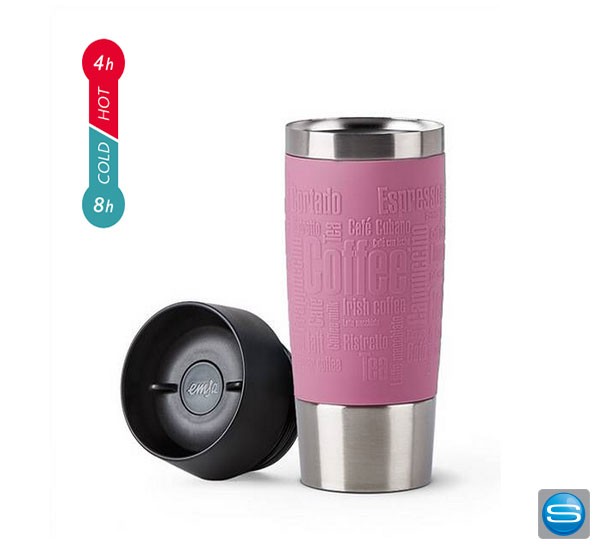 EMSA Travel Mug mit Logogravur Ihres Logos