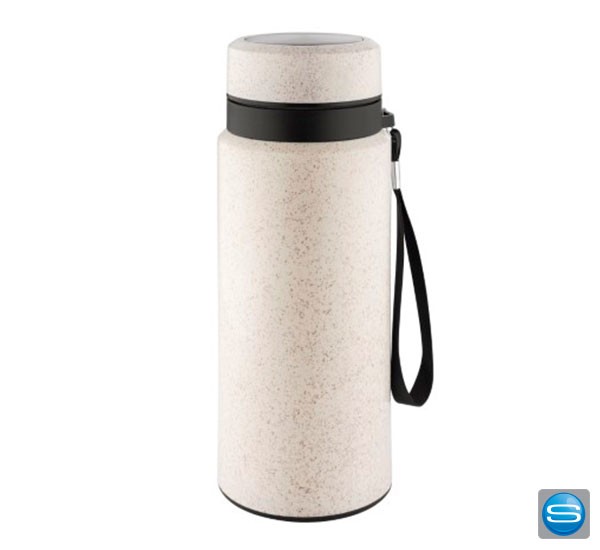 Bio-Plastik Thermoflasche mit Logodruck