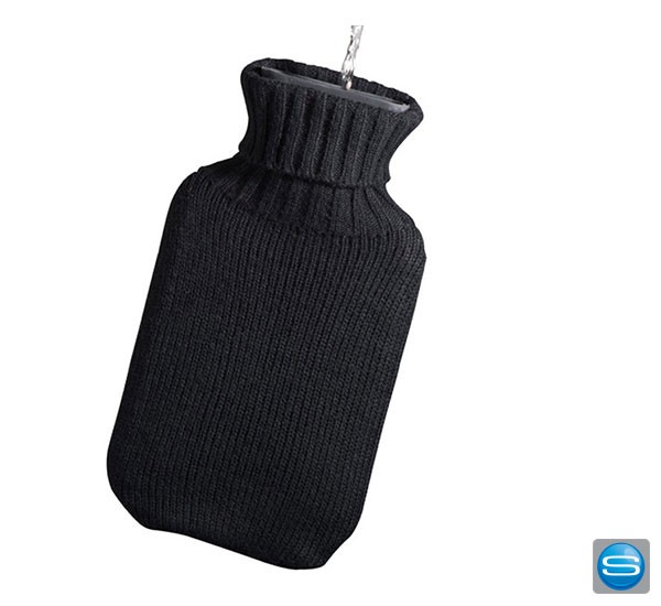 Strick Wärmflasche als Werbemittel