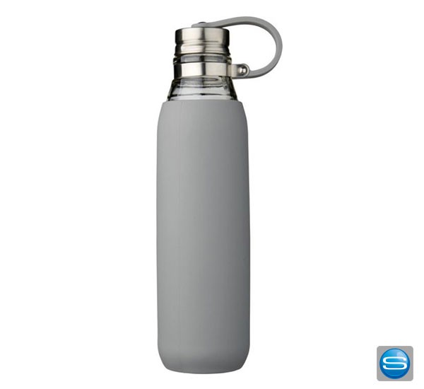 Oase Sportflasche aus Glas als Werbegeschenk