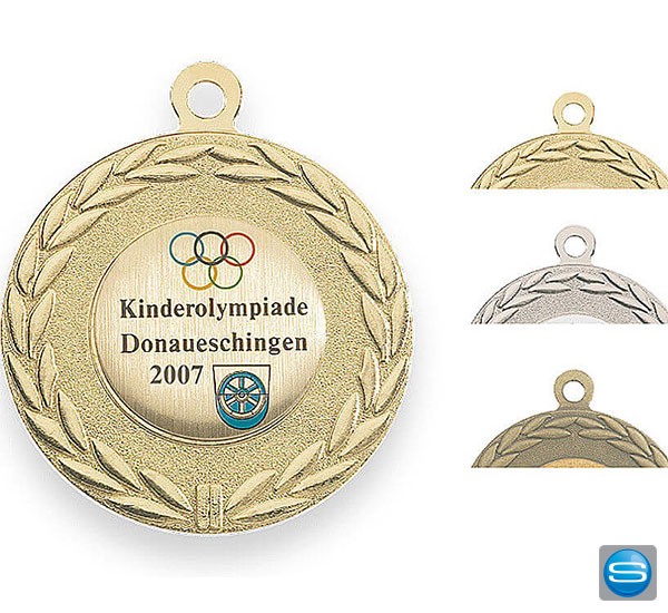 Medaille individuell bedrucken