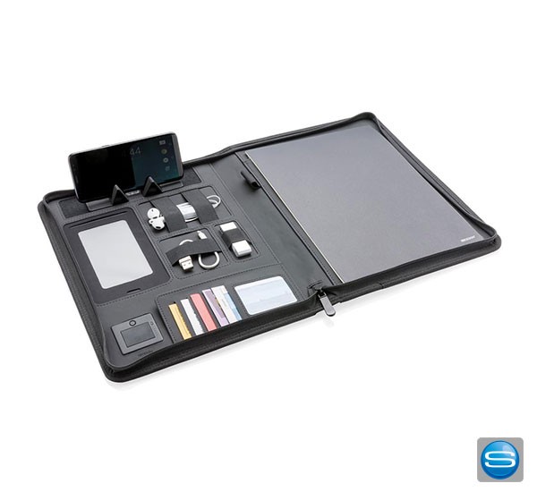 Air A4 Portfolio mit kabelloser Aufladefunktion als Werbepräsent