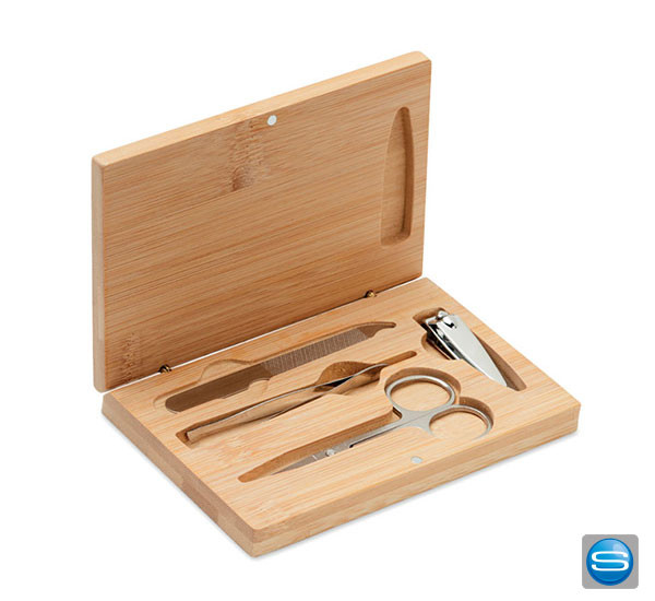 Maniküre-Set als Werbeartikel mit Logogravur